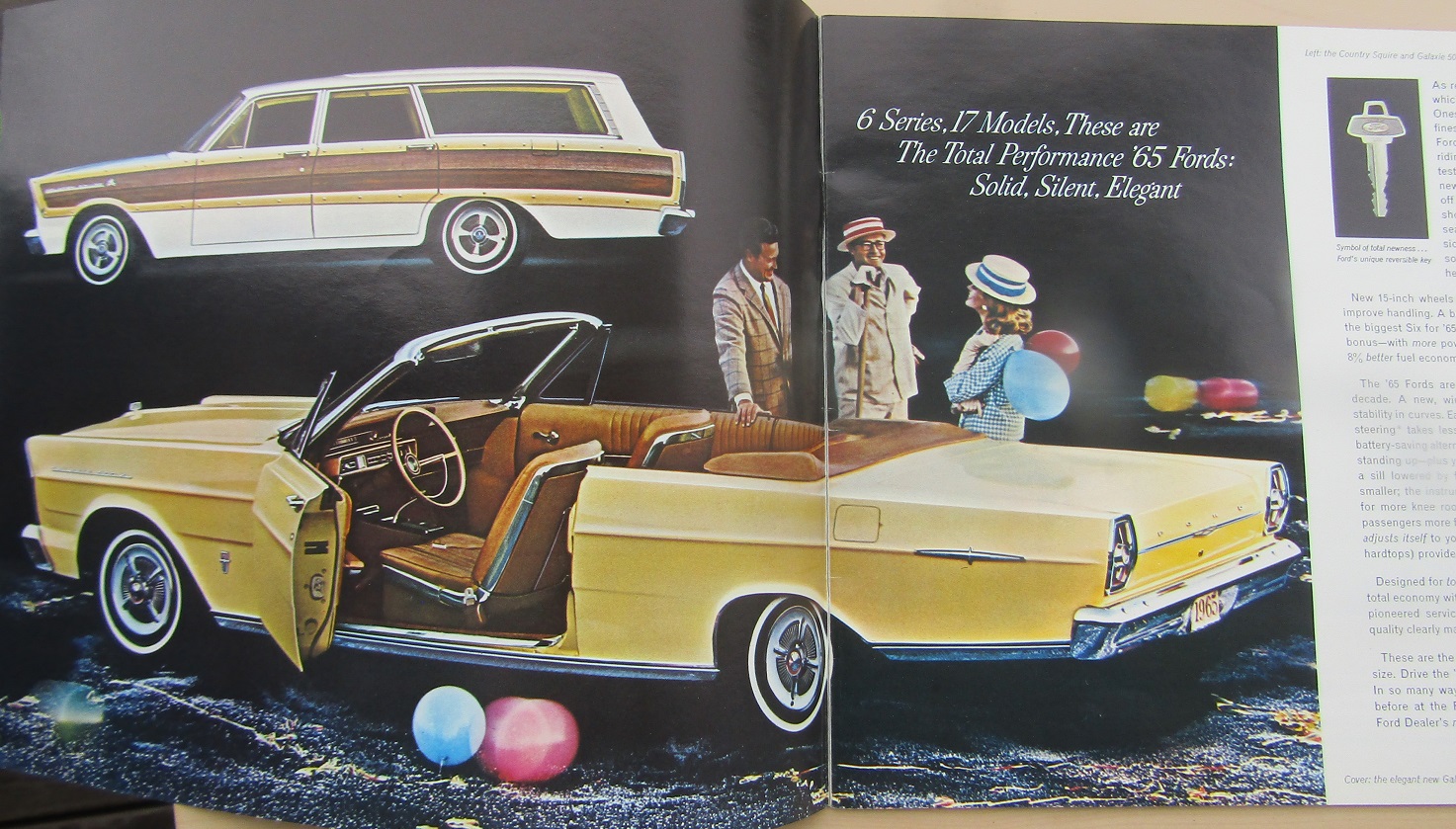 1965 Ford Full Size broschyr Rev. 2-65 - 2
