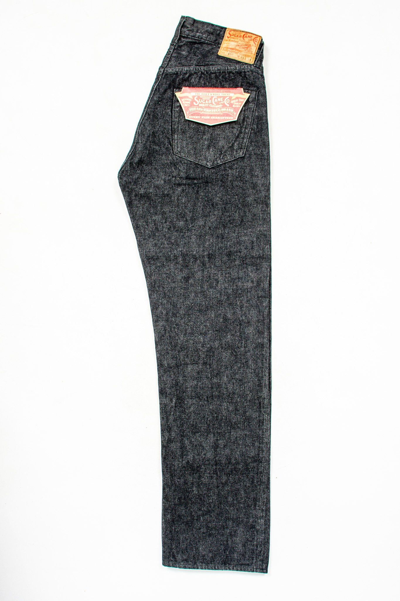 Sugar Cane - SC42460 Black Denim 1947 Model 14.25 oz - 3