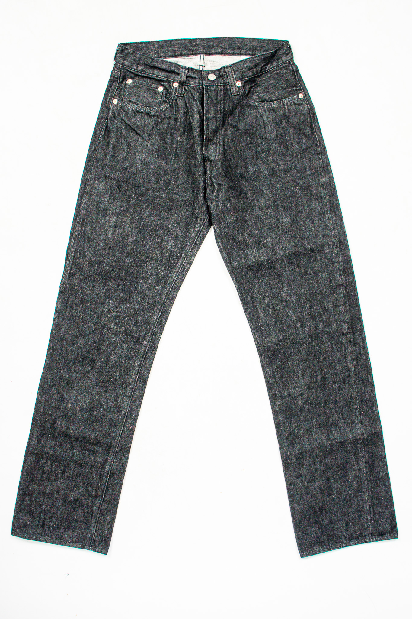 Sugar Cane - SC42460 Black Denim 1947 Model 14.25 oz - 7