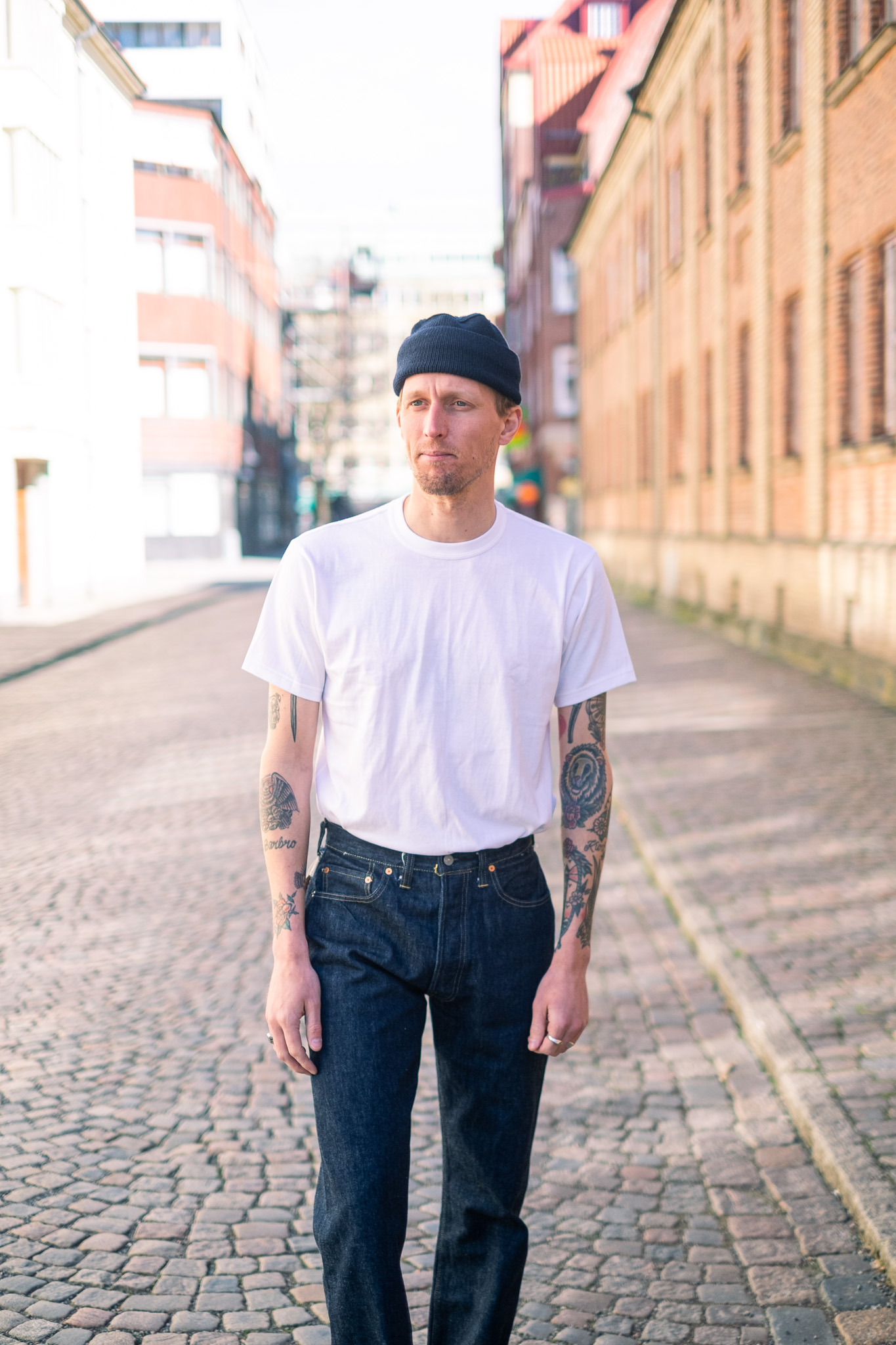 Whitesville - 2-Pack S/S T-Shirt Off White - Göteborg Manufaktur