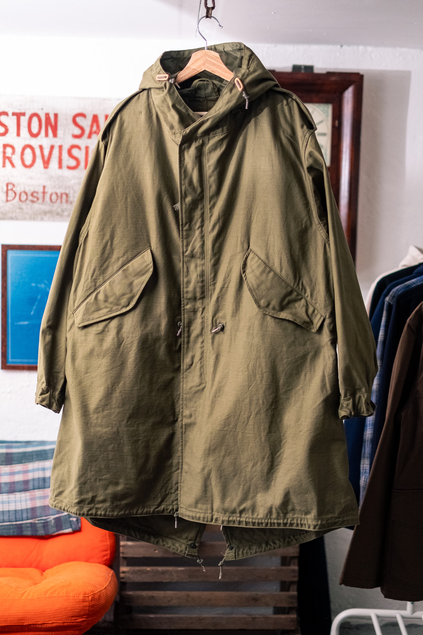 Buzz Rickson's - Type M-51 Parka Olive Drab - Göteborg Manufaktur