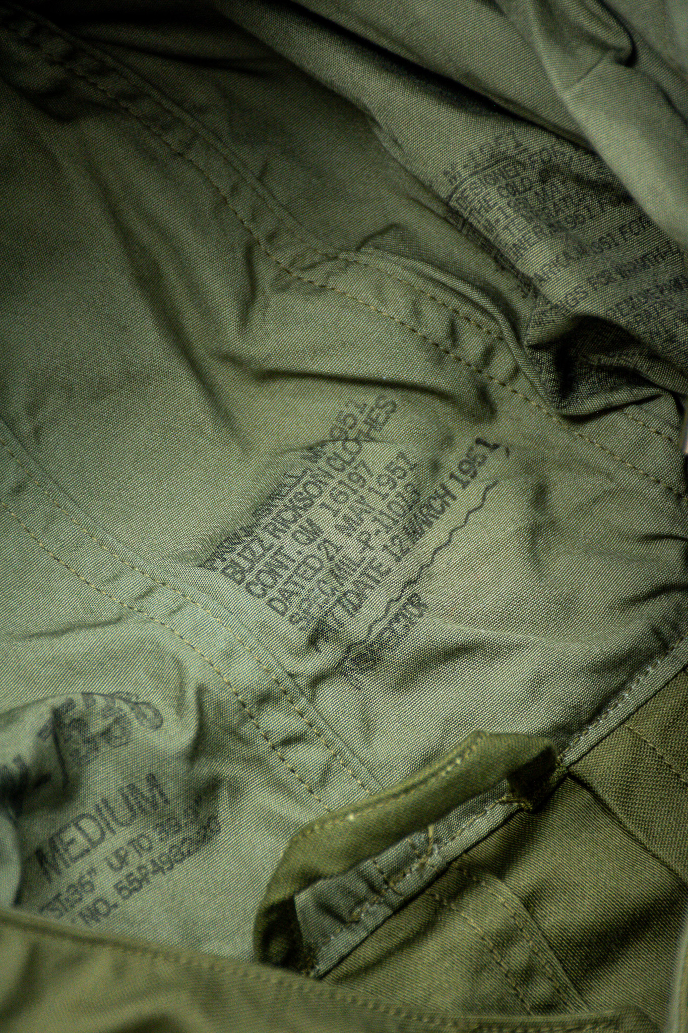 Buzz Rickson’s - Type M-51 Parka Olive Drab - 5