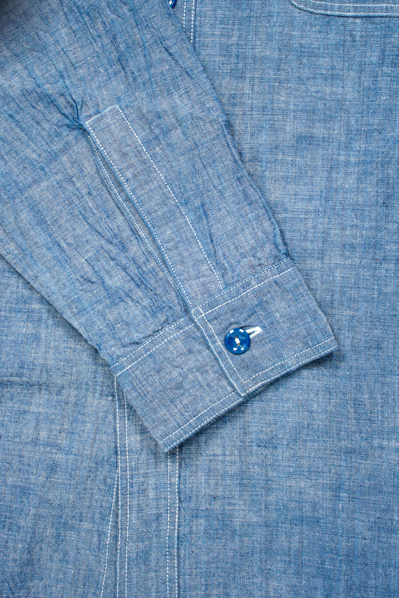 Buzz Rickson’s - Chambray Work Shirt Blue - 9
