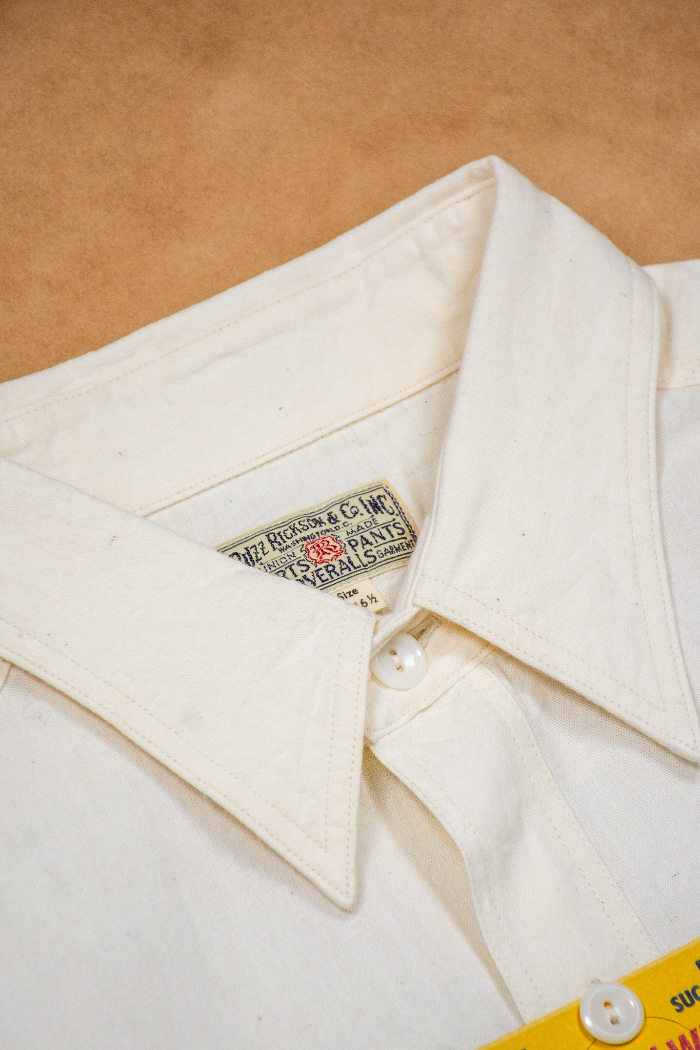 Buzz Rickson’s - Chambray Work Shirt Off White - 5