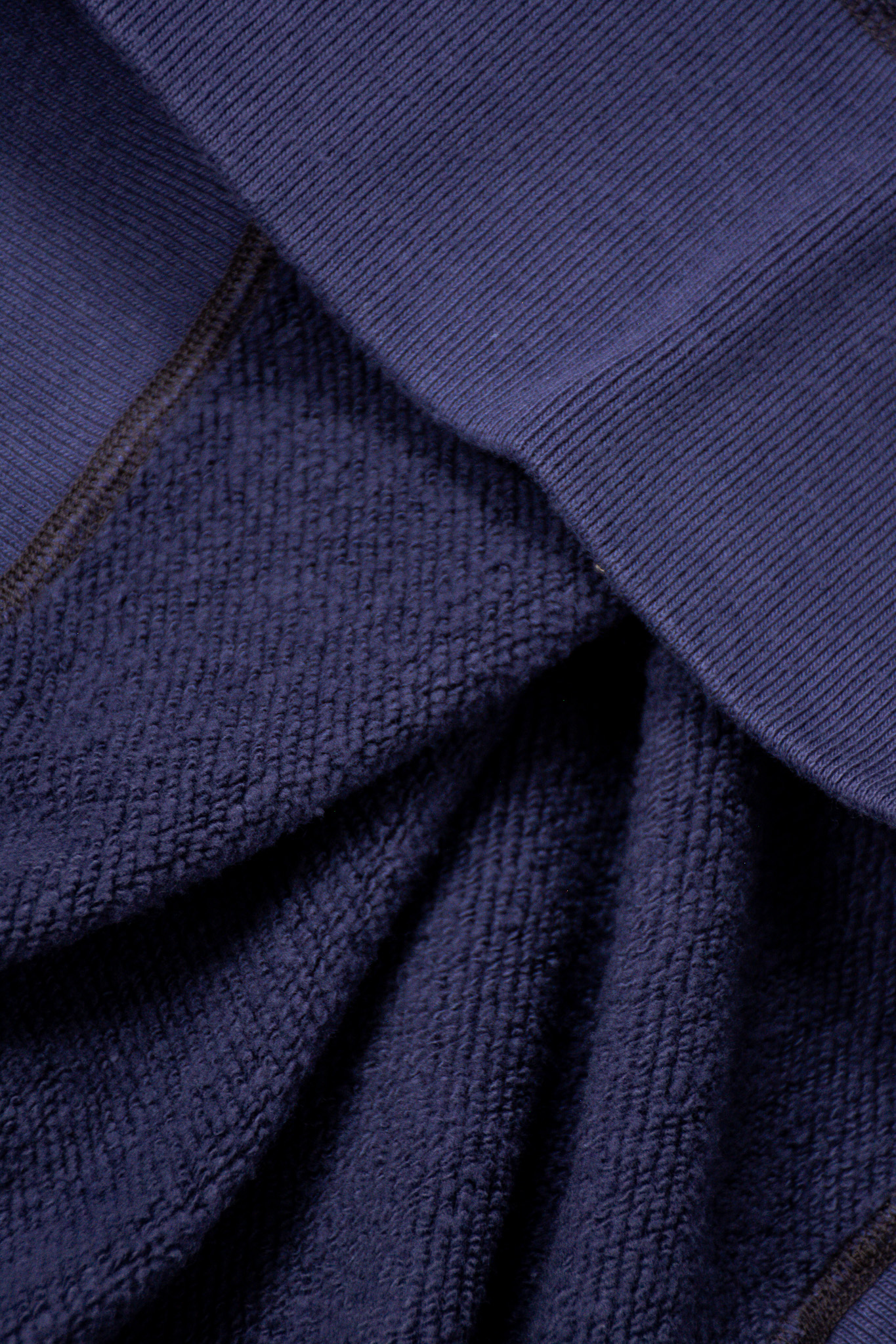 Buzz Rickson's - Loopwheeled Plain Sweatshirt Navy - 6