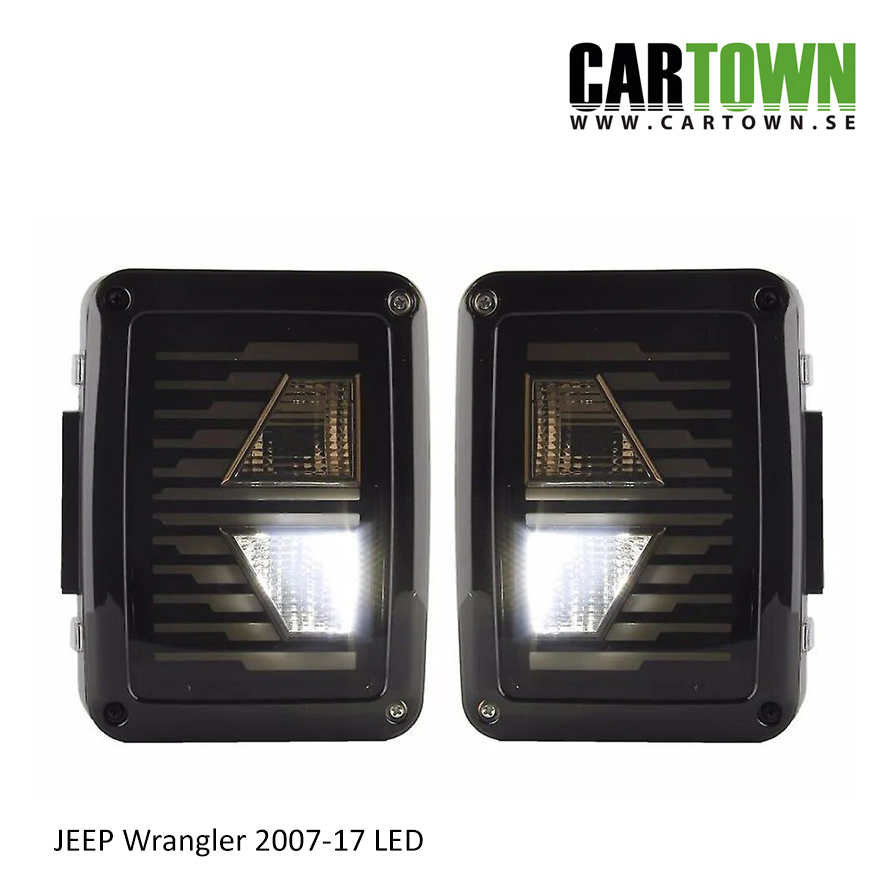 Taillamp Jeep Wrangler 2007-2016 tinted (1pair) - 4