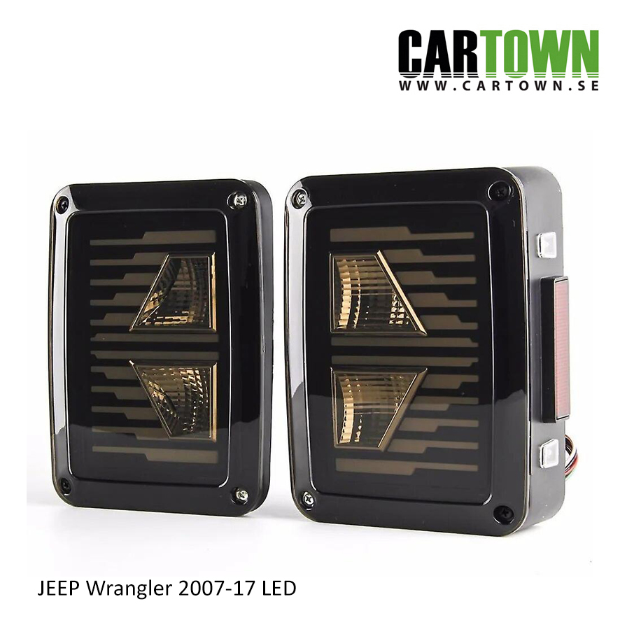 Taillamp Jeep Wrangler 2007-2016 tinted (1pair) - 3