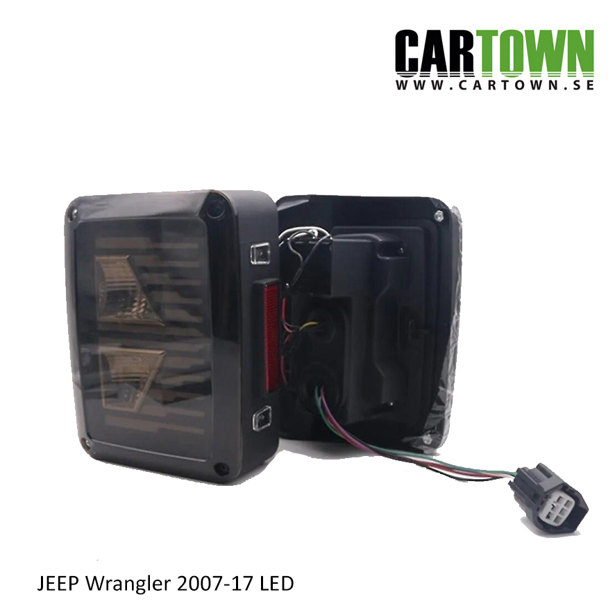 Taillamp Jeep Wrangler 2007-2016 tinted (1pair) - 5