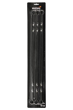 Saslik grillspett 60 cm 6 st