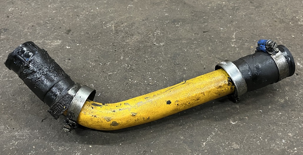 Returrör motor/låda 