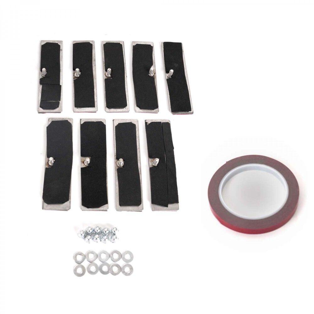 Bakrute Louvers - Blanksvart (CAMARO 10-15) - 5