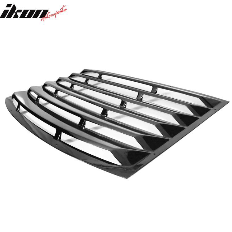 Bakrute Louvers - Blanksvart (CAMARO 10-15) - 3