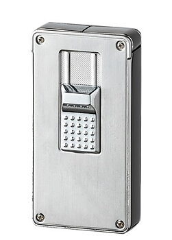 Polka Jet Lighter Brushed Silver