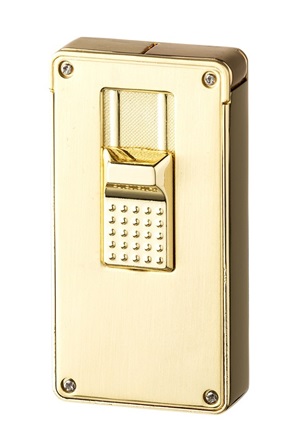 Polka Jet Lighter Brushed Gold