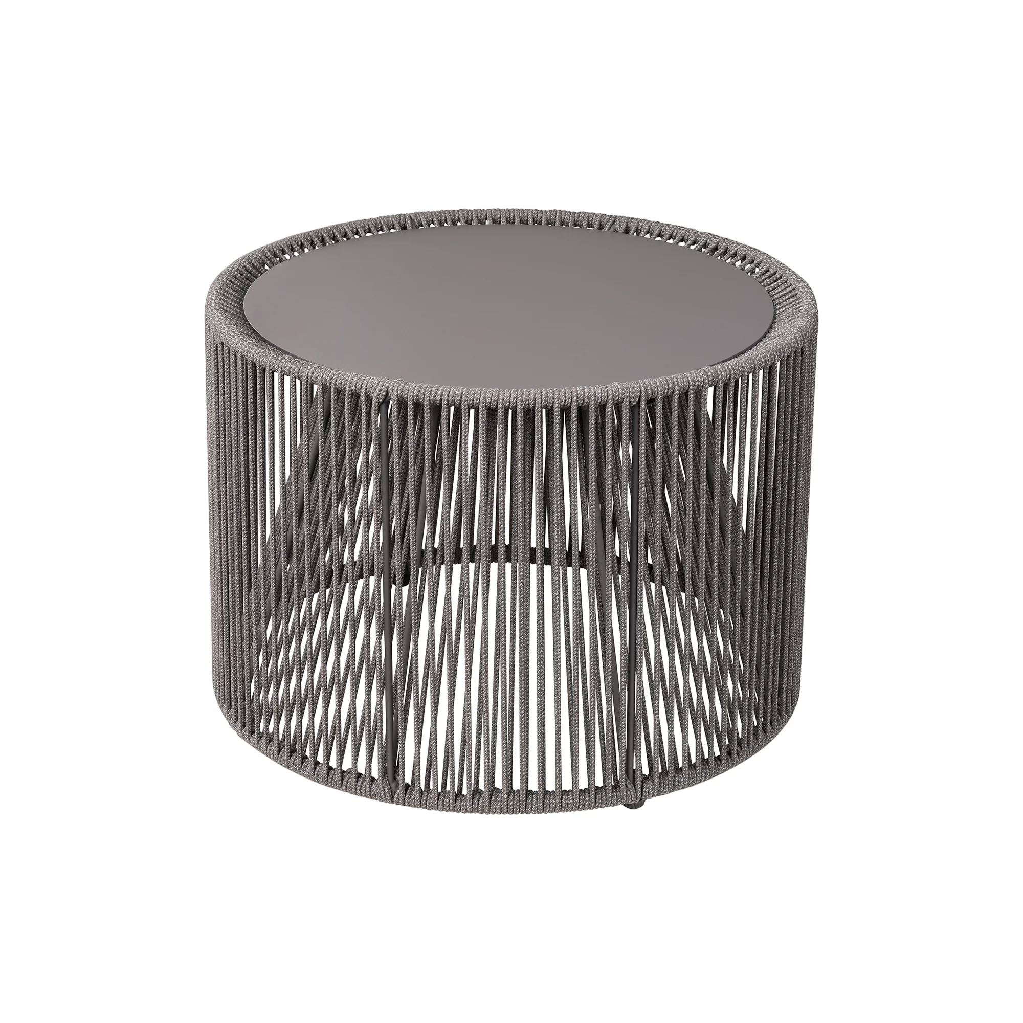 Utomhus Sidobord -ROPE- Färg Coal  - 2