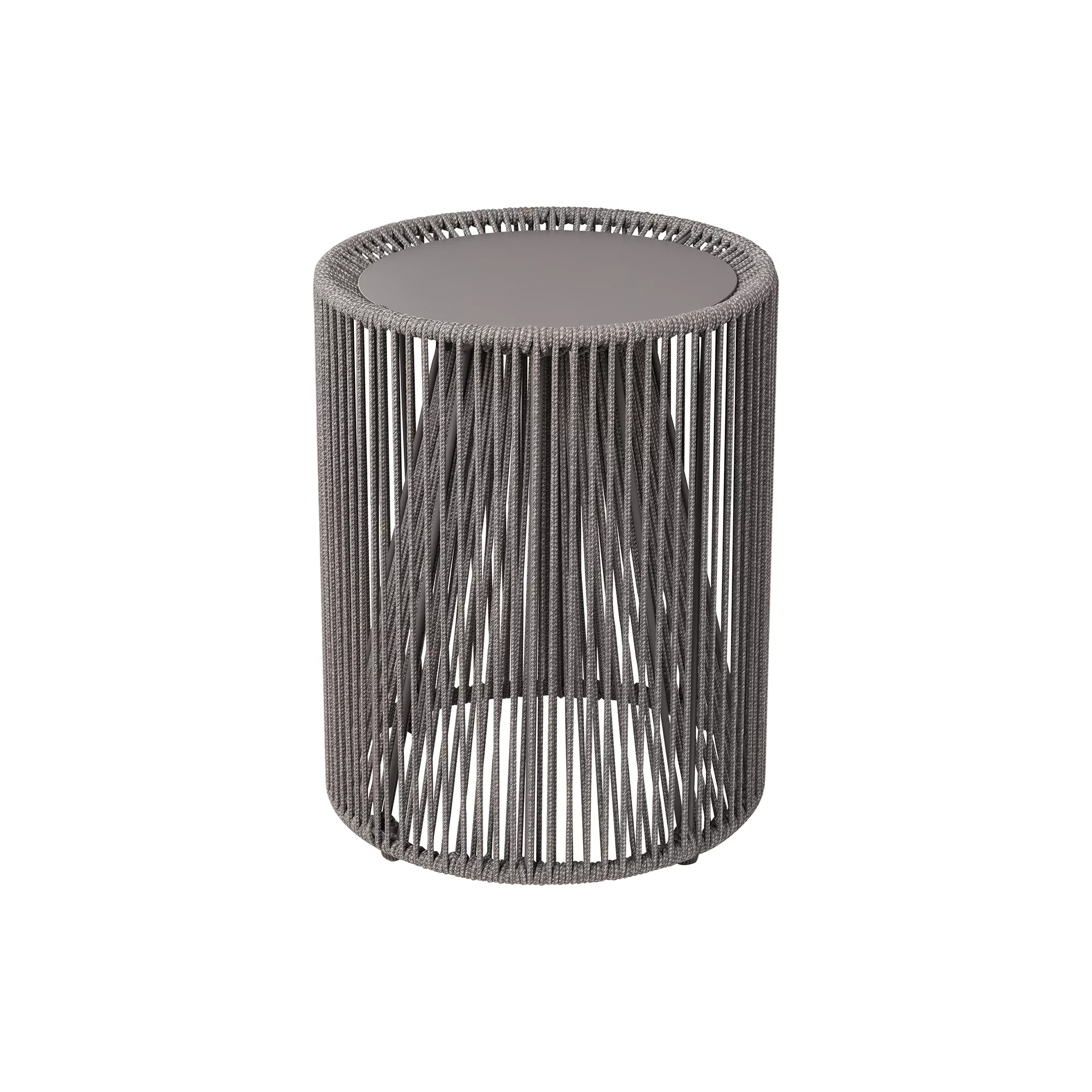 Utomhus Sidobord -ROPE- Färg Coal 
