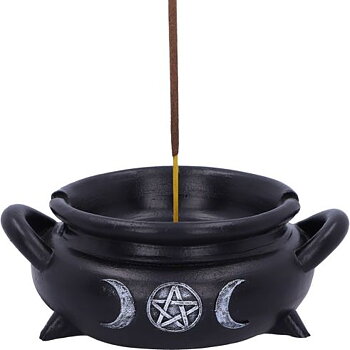 Cauldron Bubble Pentagram Rökelsehållare