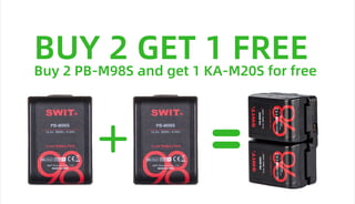 SWIT PB-M98S*2+Free KA-M20S KIT - 2