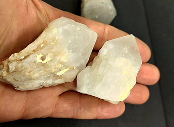 Ananas Kvarts (Pineapple Quartz / Candle Quartz) - Naturlig Spets 
