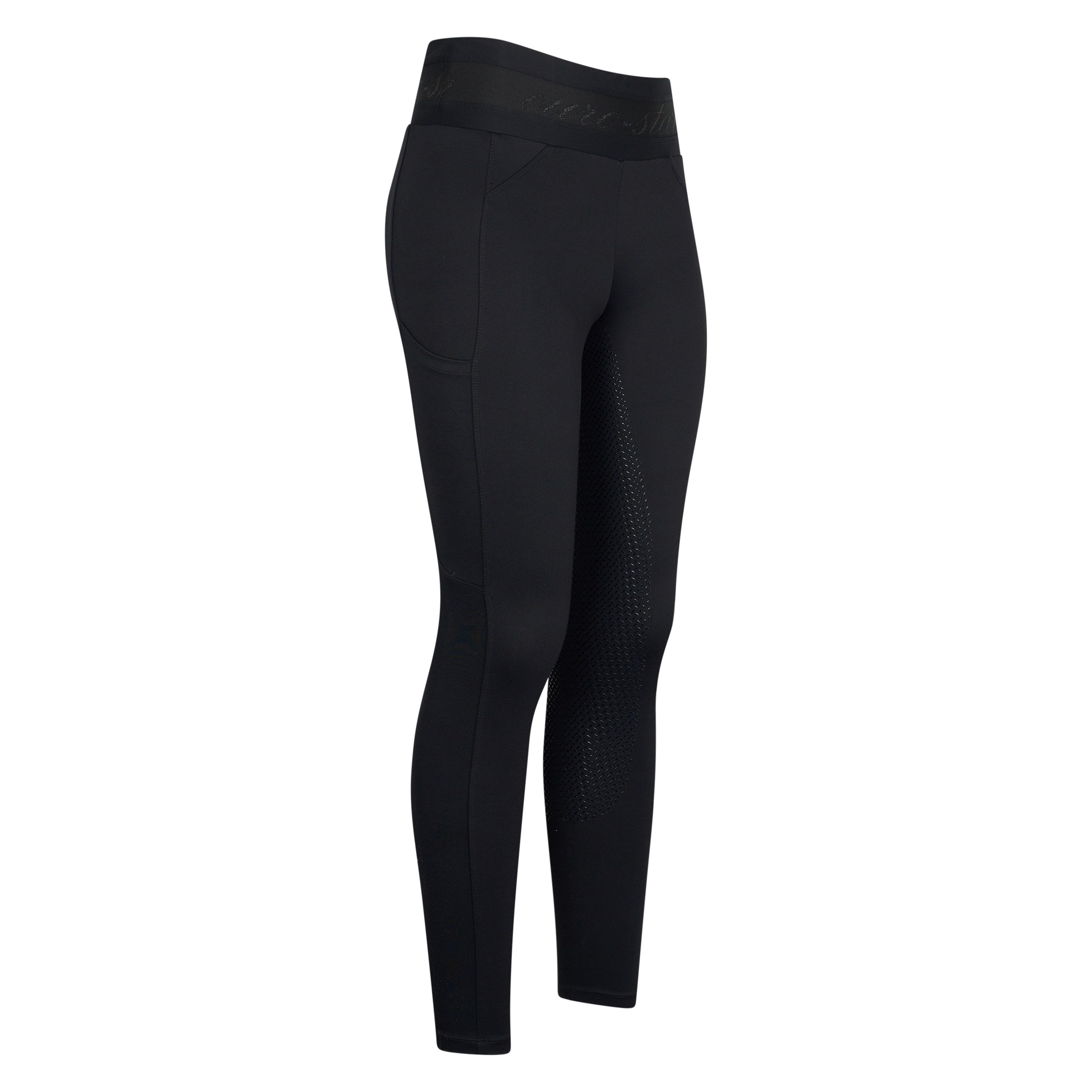 Euro-Star Svarta  Ridtights Ares FullGrip