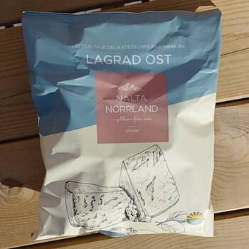 Chips, lagrad ost från Nalta Norrland
