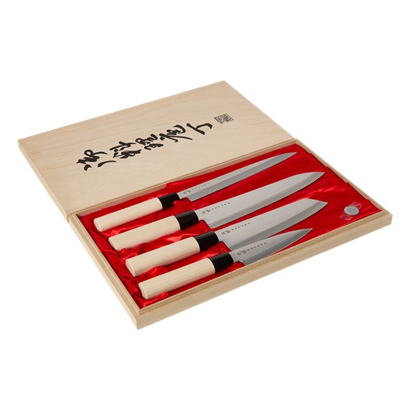 Sataké Houcho Knivset 4-dels