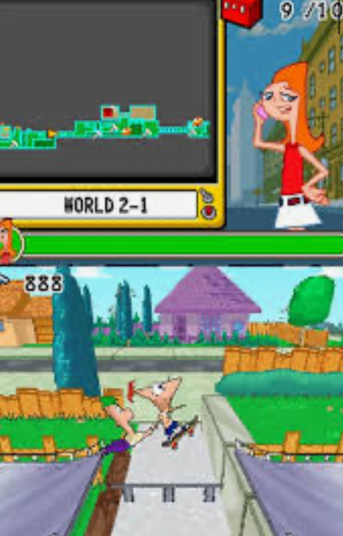 Phineas and Ferb - Ride Again - NDS - 2