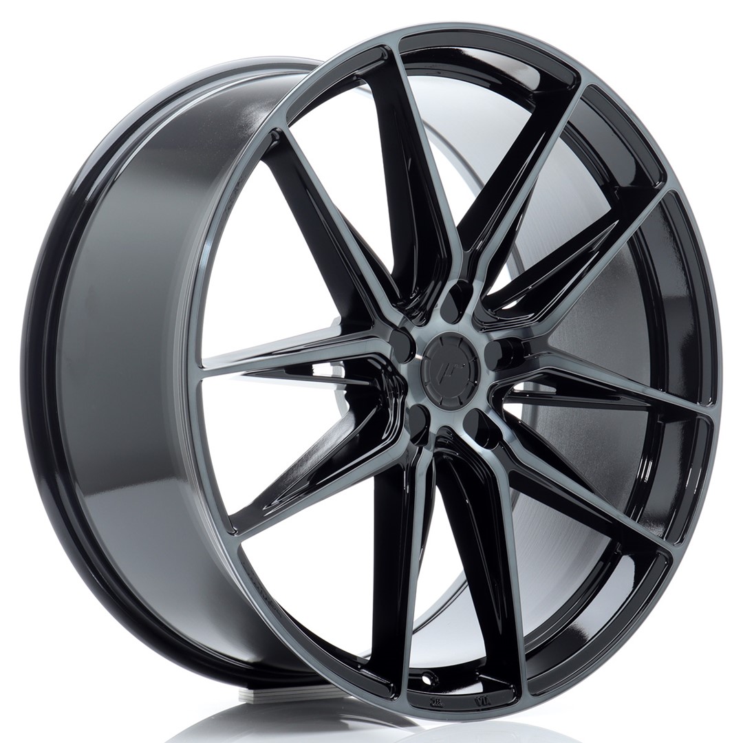 22" JR Wheels JR44 - Black Machined Tinted Face