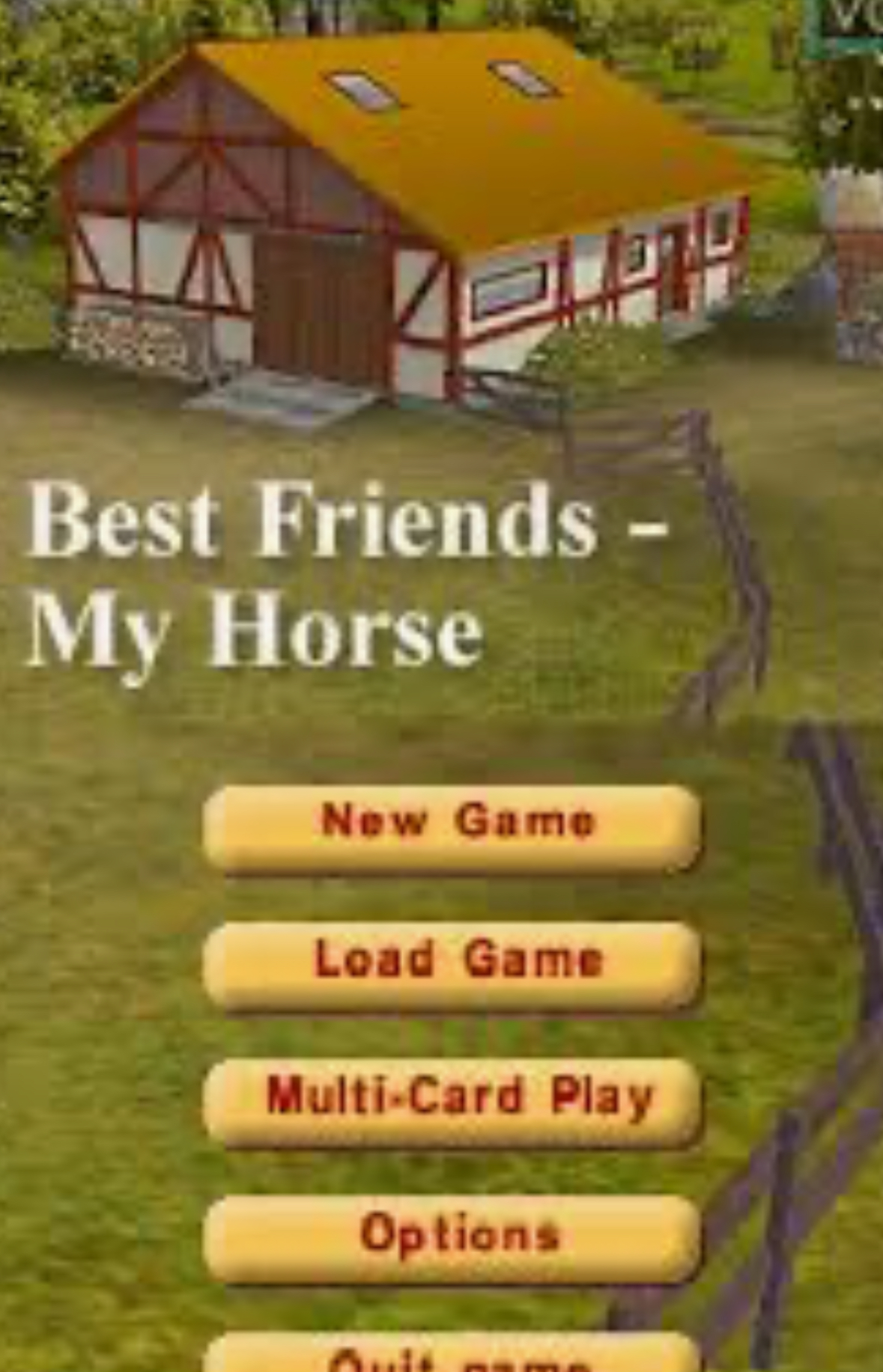 Best Friends - My horse - NDS - 2