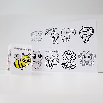Målarbok - Insekter