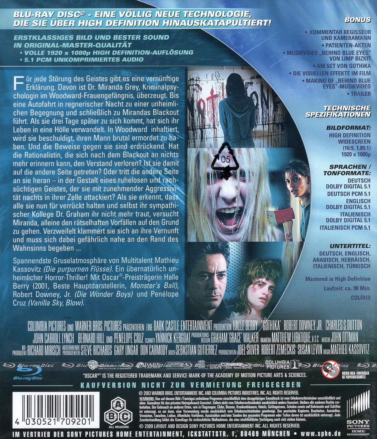 Gothika (ej svensk text) (Blu-ray) - 2