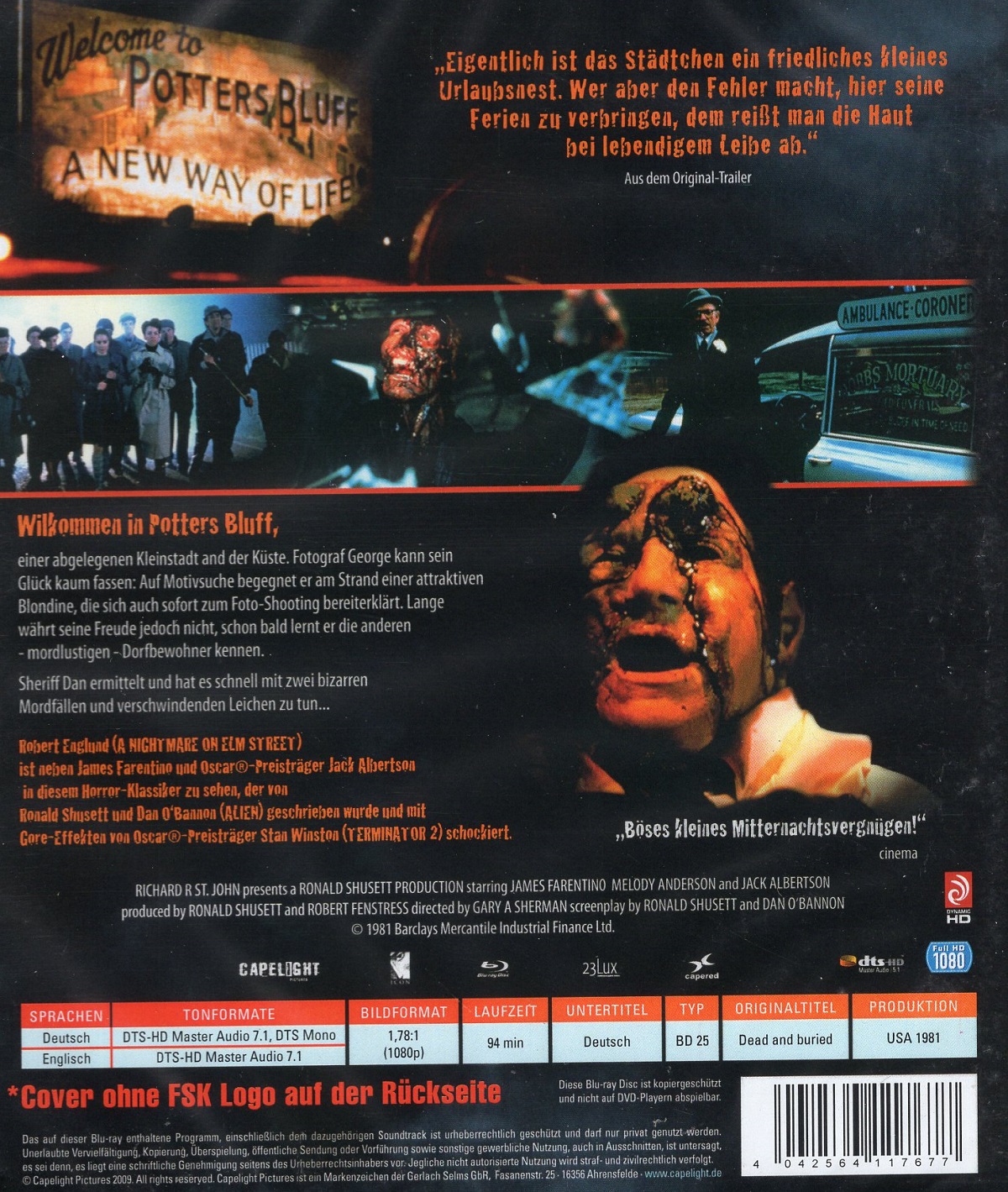 Dead & Buried (ej svensk text) (Blu-ray) - 2