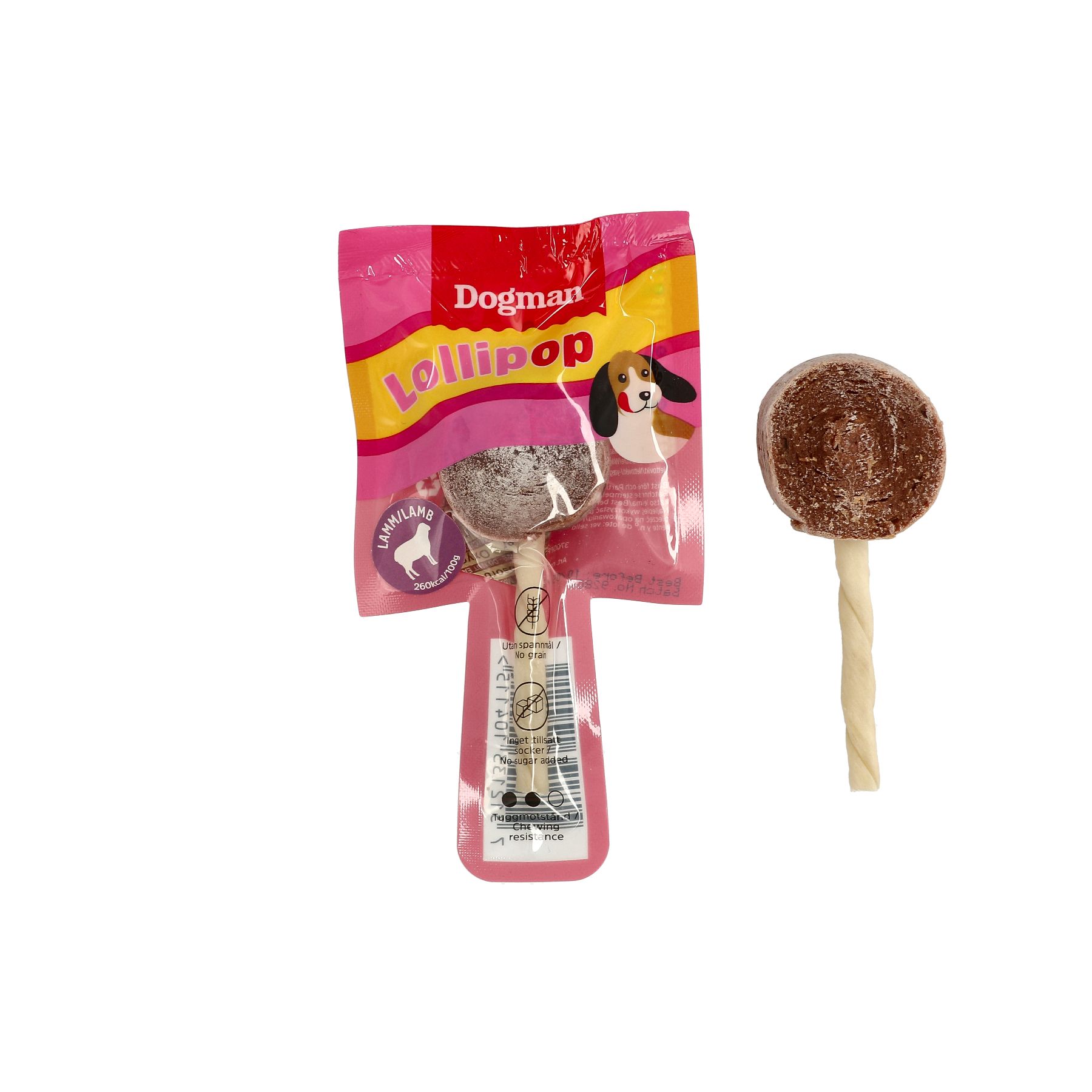 Dogman Lollipop - Lamm - Anka - Torsk - 4
