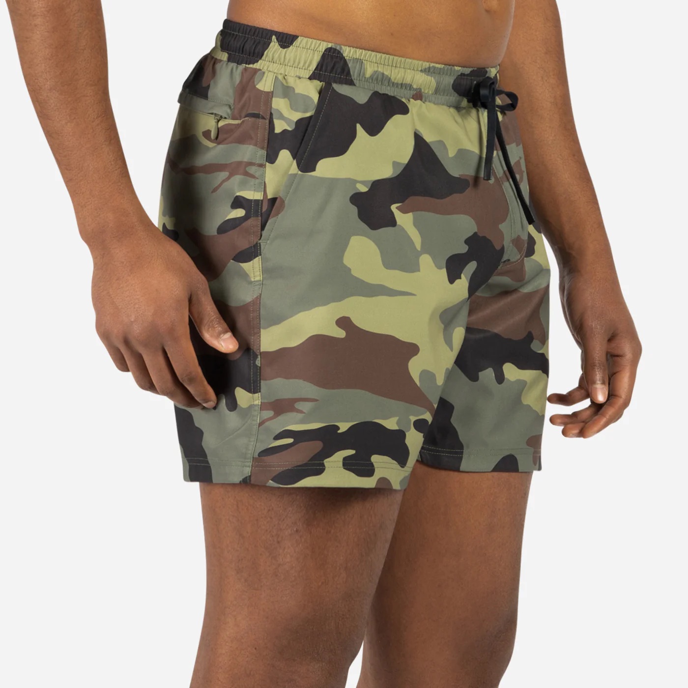 AGUA VOLLEY 2N1 SWIM SHORT - 5" CAMO XXL-GREEN - 3