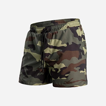 AGUA VOLLEY 2N1 SWIM SHORT - 5" CAMO XXL-GREEN