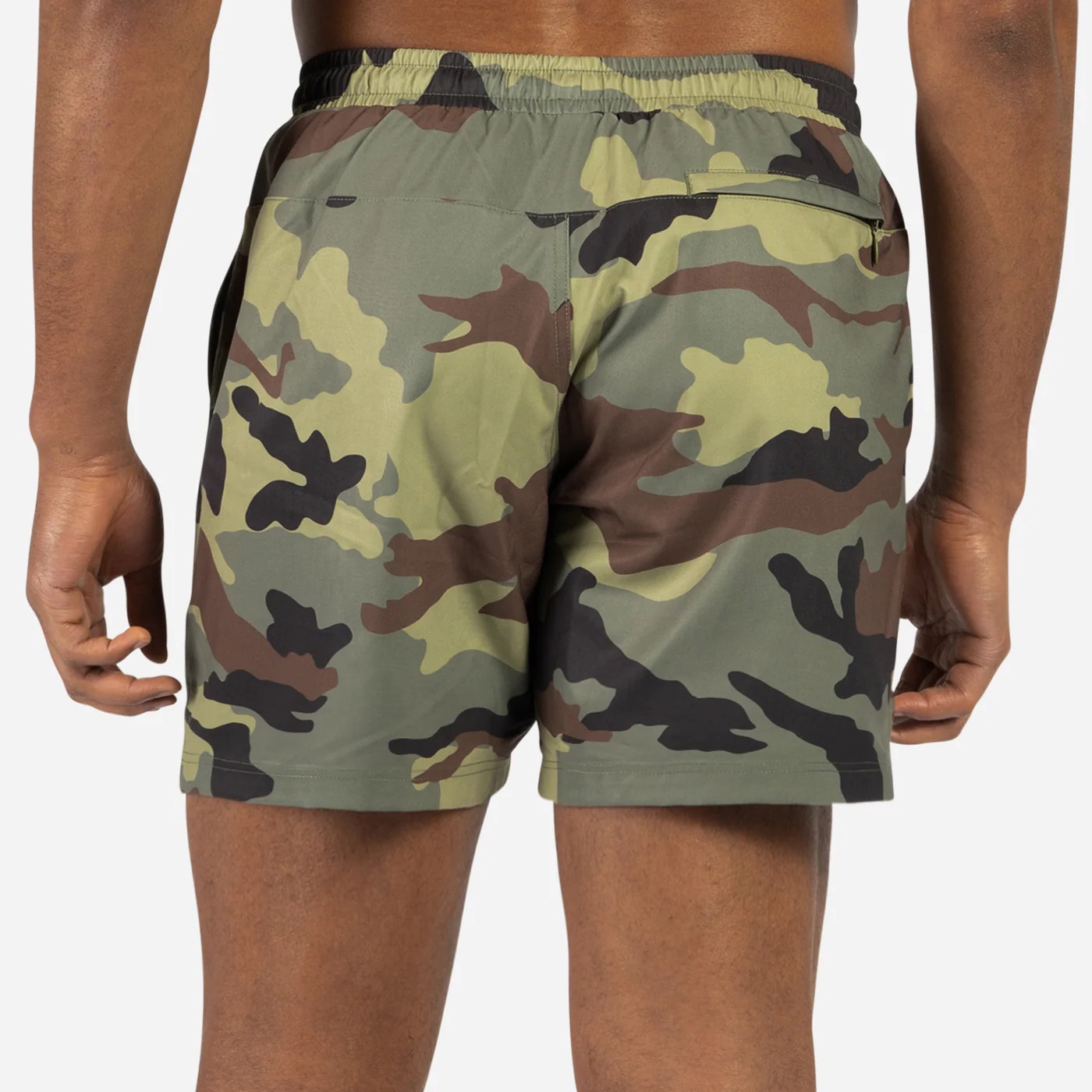 AGUA VOLLEY 2N1 SWIM SHORT - 5" CAMO XXL-GREEN - 4