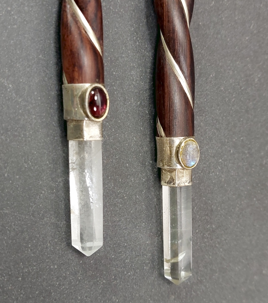 Healing/Magi Stav med Bergkristall - 3