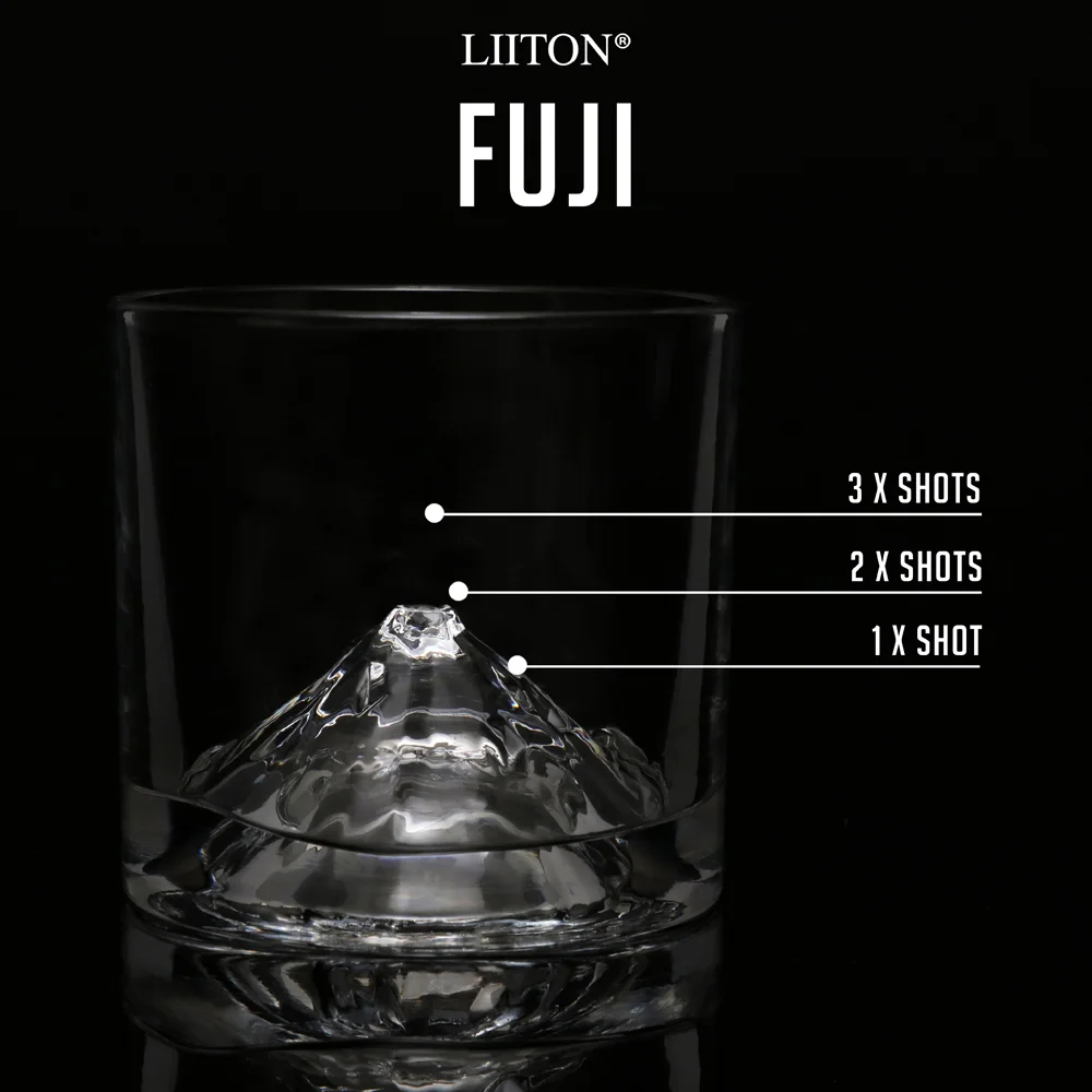 Liiton Whiskyglas Mount Fuji 2-pack - 3