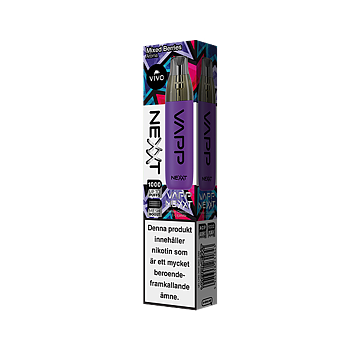Vivo Nexxt VAPP Engångspod Mix Berry Mesh-Coil