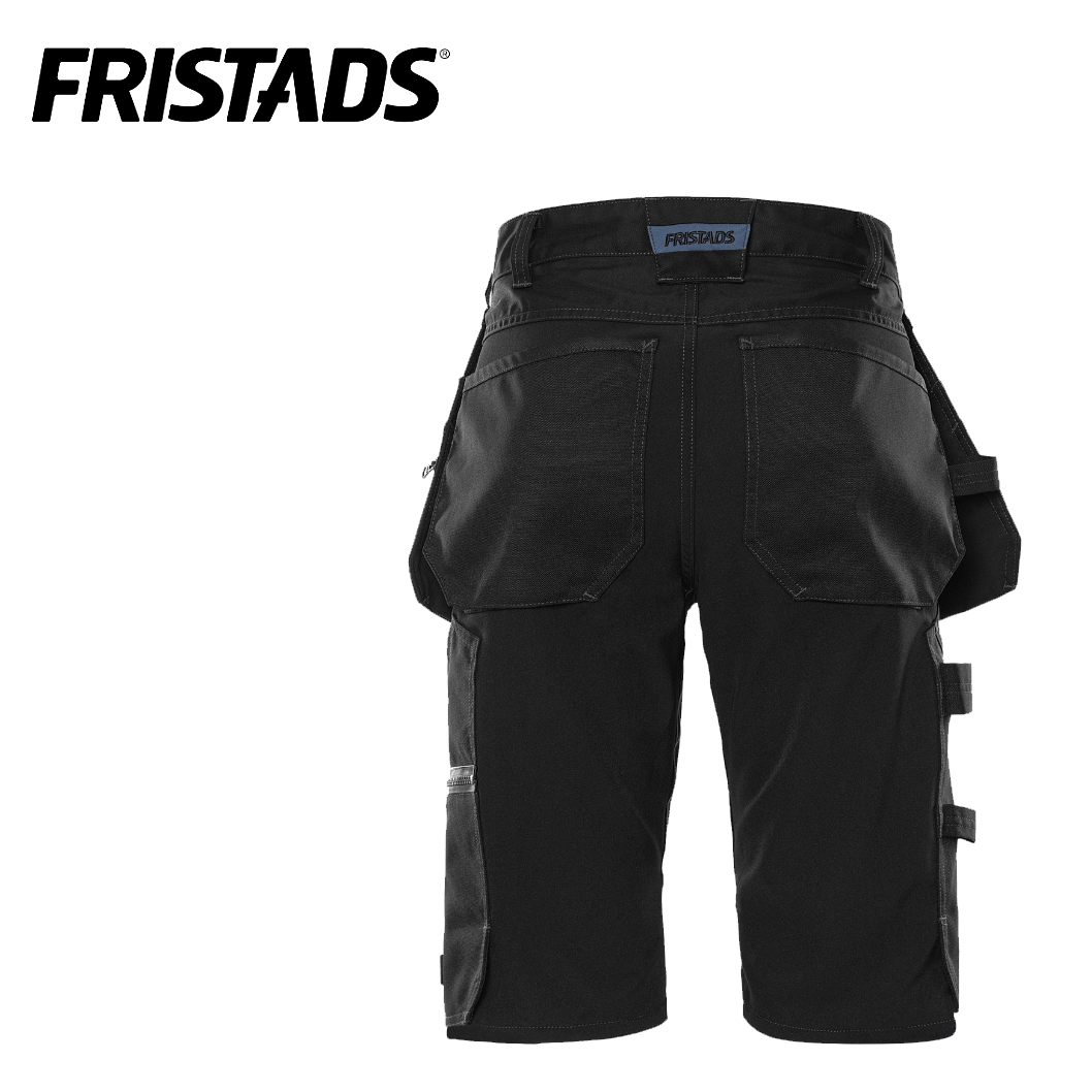 Craftsman shortsit Fristads Stretch 2902 GWM Musta - 3