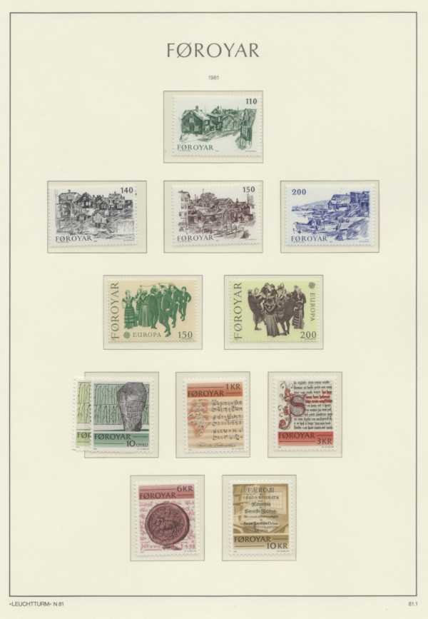 Samling Färöarna 1976-1992 - 3