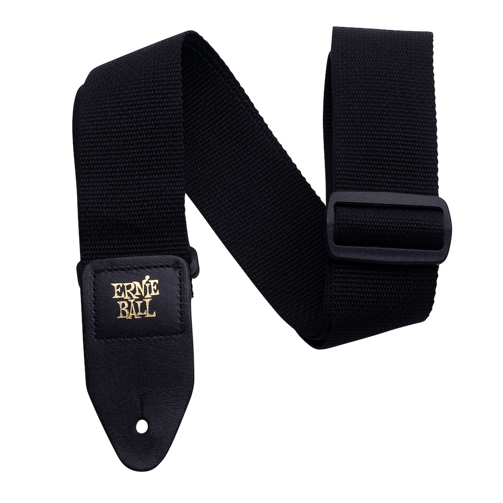 Ernie Ball EB-4037 Black Polypro Guitar Strap