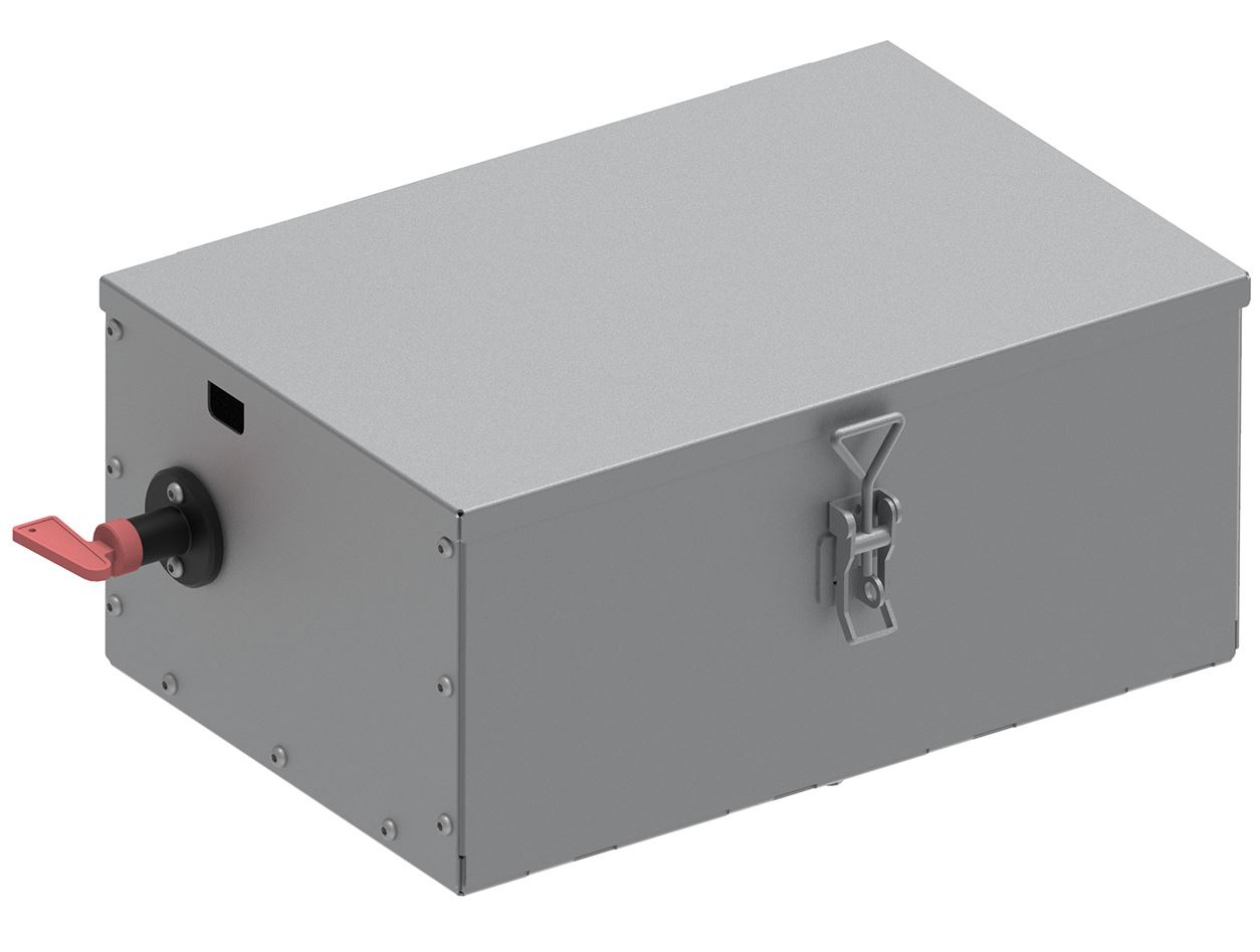 Batterilåda för Kran / Timmervagn - 3