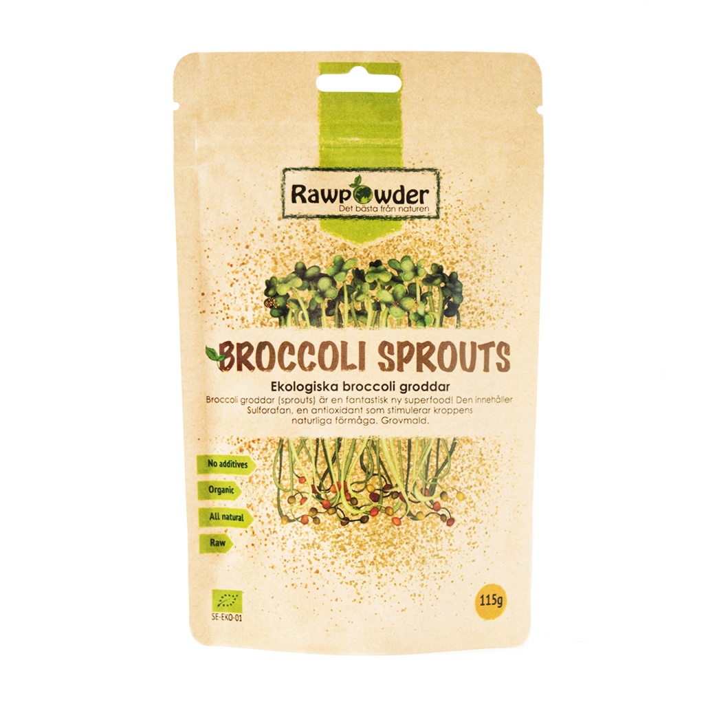 Broccoli Sprouts 115g - Rawpowder