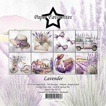 Paper Favourites Lavender 6x6 Inch Paper Pack 