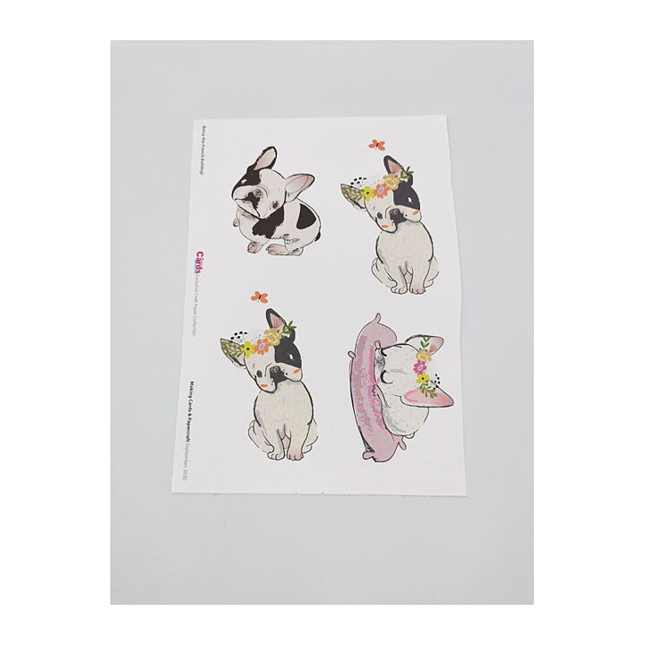 Cardmaking DIY - Betsy The French Bulldog