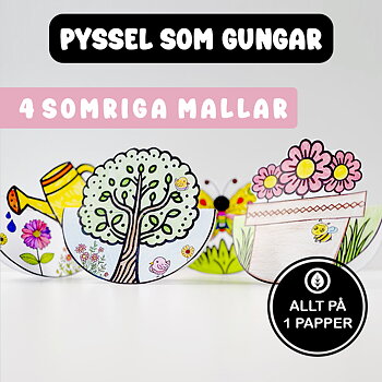Pyssel som Gungar 4 motiv