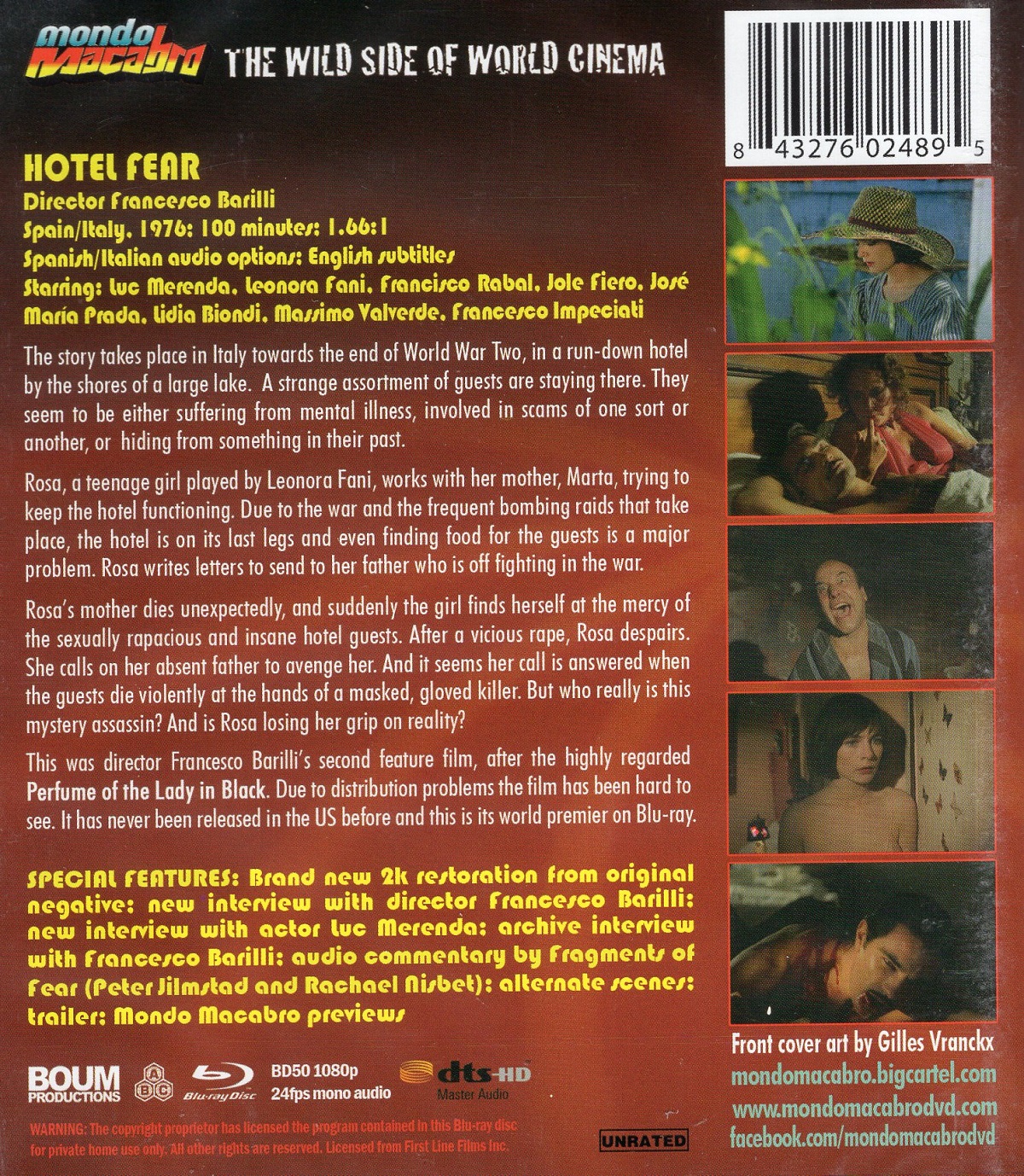 Hotel Fear (ej svensk text) (Blu-ray) - 2