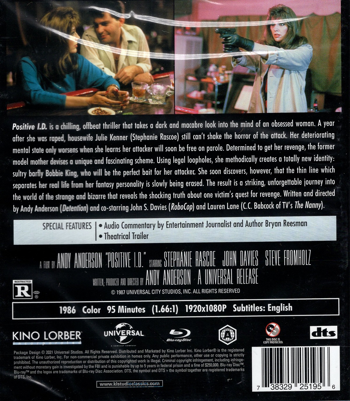 Positive I.D. (ej svensk text) (Blu-ray) (OBS! Region A) - 2