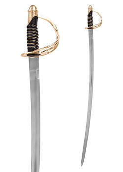 US-Sabre Model 1860, med svart grepp